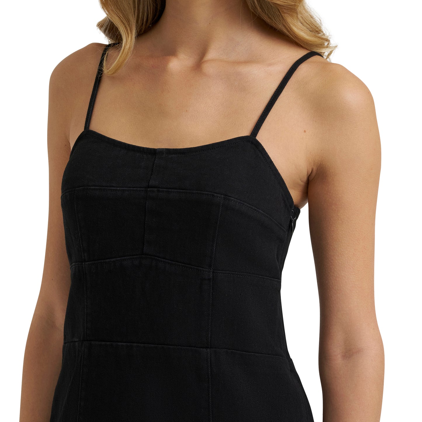 Wrangler Ladies Retro® Punchy Black Maxi Slip Dress 112385450