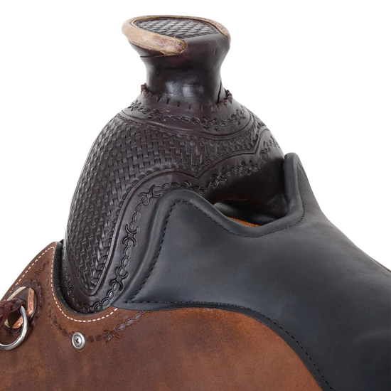 Load image into Gallery viewer, Circle Y 17&amp;quot; Oakwood Flex2 Trail Saddle 20233769
