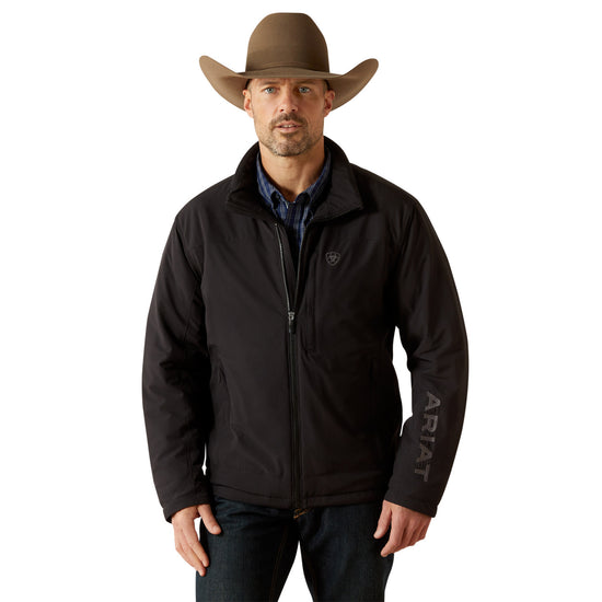 Ariat Men's Pioneer Stretchshell Black Jacket 10062508