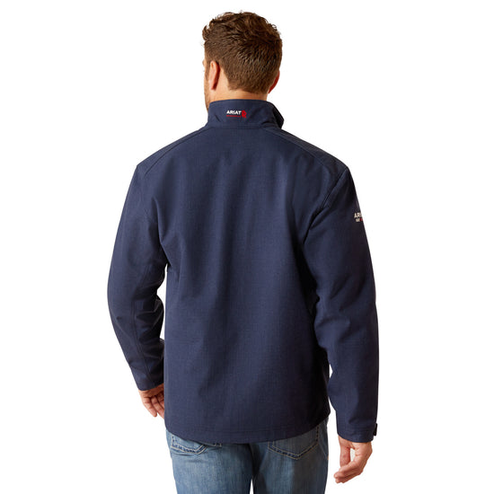 Ariat Men's FR Team Logo Navy USA Softshell Jacket 10052856