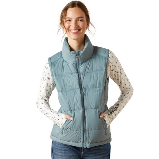 Ariat Ladies UltraPuff Down Steel Sage Vest 10062384