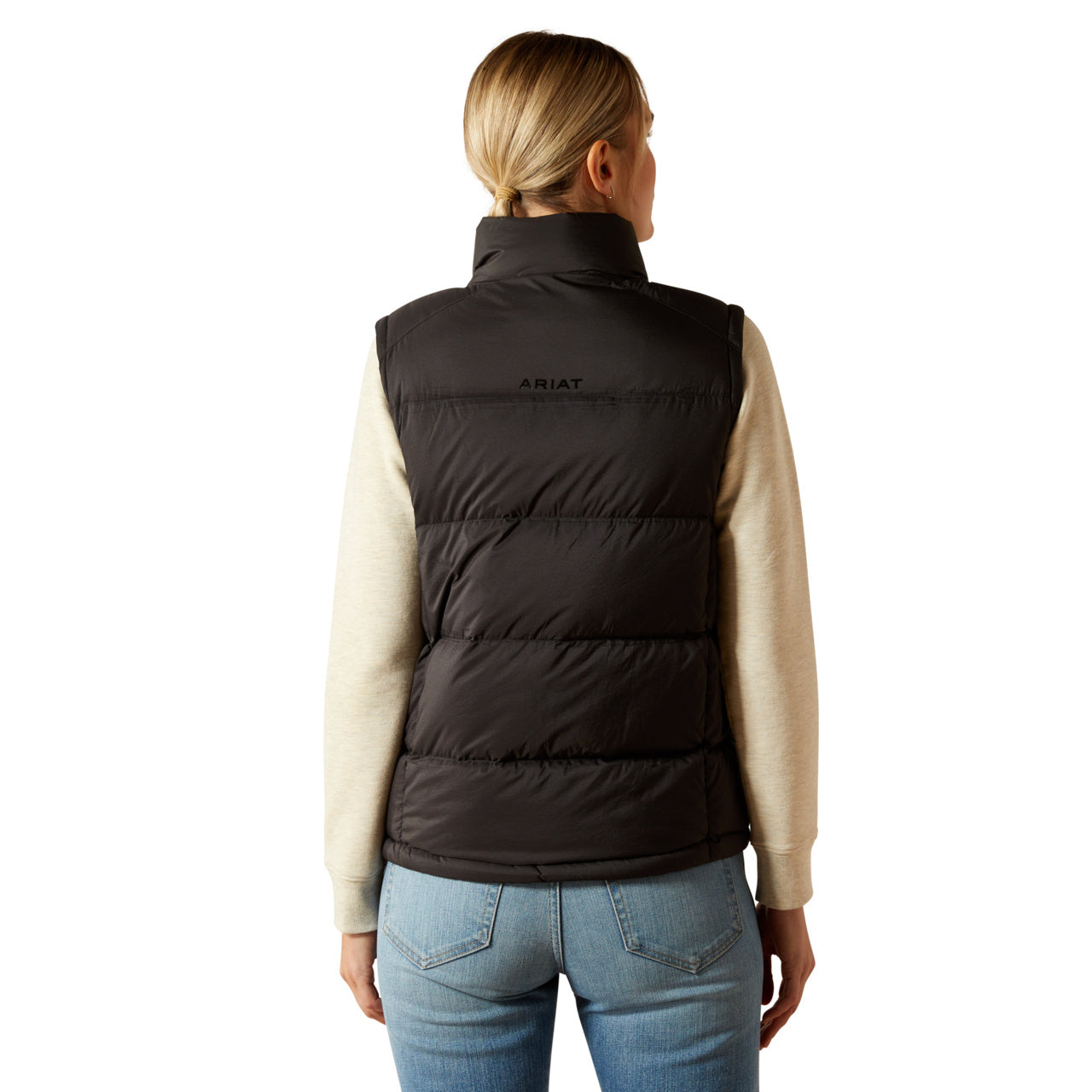 Ariat Ladies UltraPuff Down Black Vest 10062383