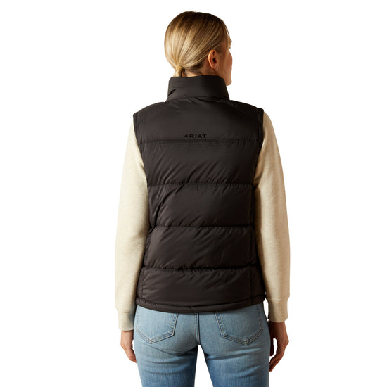 Ariat Ladies UltraPuff Down Black Vest 10062383