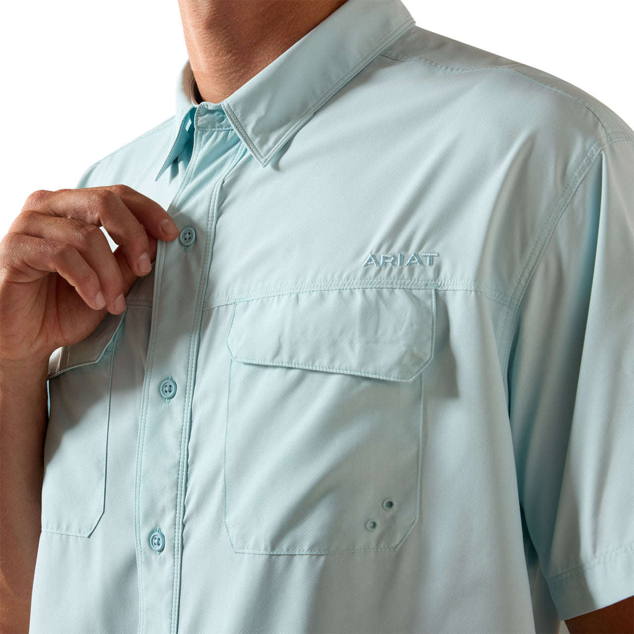 Ariat Men's VentTEK Outbound Blue Glow Classic Fit Shirt 10071554