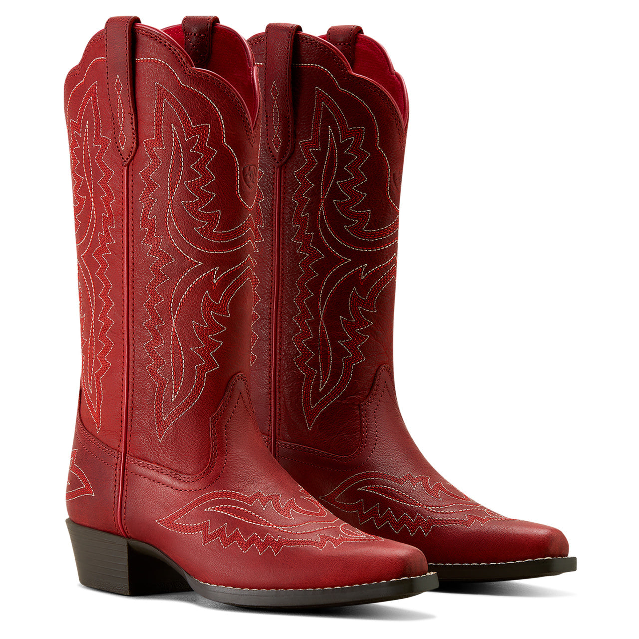 Ariat Girl's Casanova D Toe Chili Red Western Boots 10063928