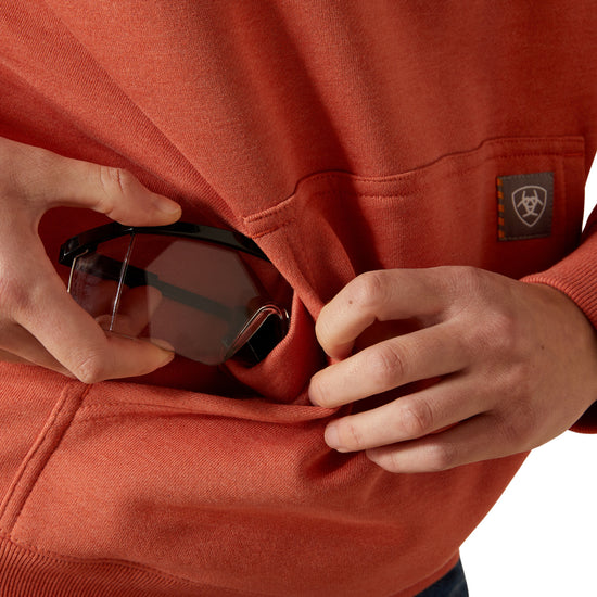 Ariat Ladies Rebar Graphic Aragon Heather Hoodie 10062660