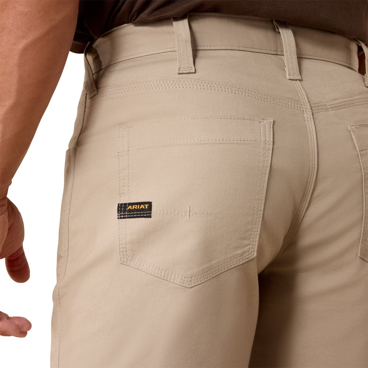 Ariat Men's Rebar DuraStretch Made Tough String 8" Short 10072928 - Wild West Boot Store