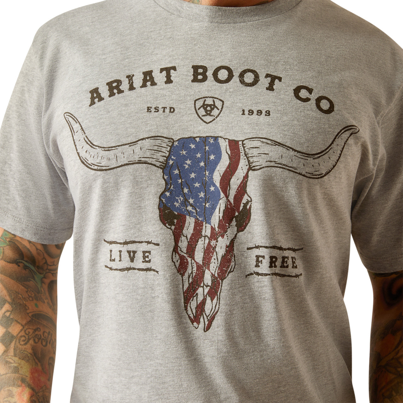 Ariat Men's Long Live Freedom T-Shirt 10054839