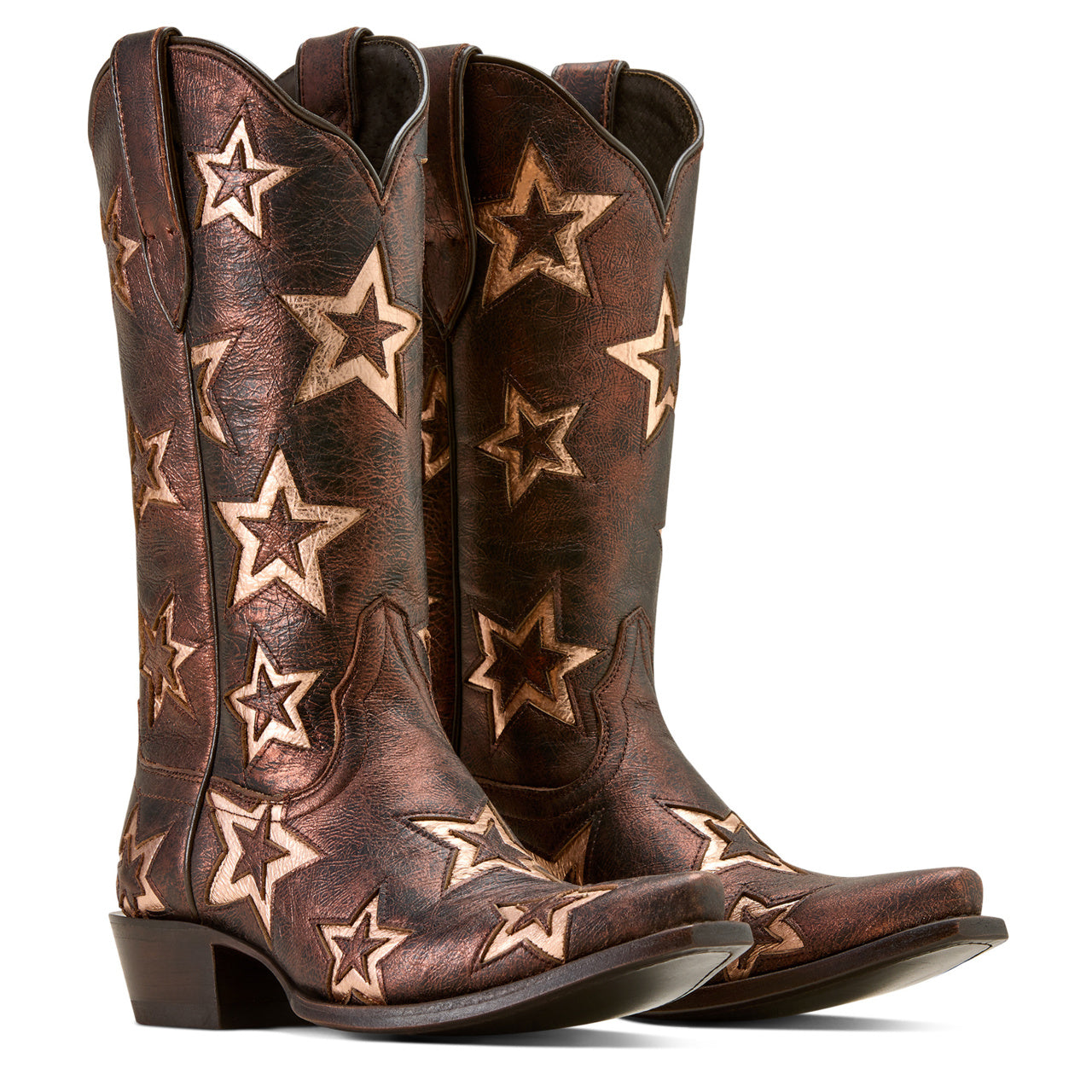 Ariat Ladies Hazen Star Bronze Dream Western Boot 10074369