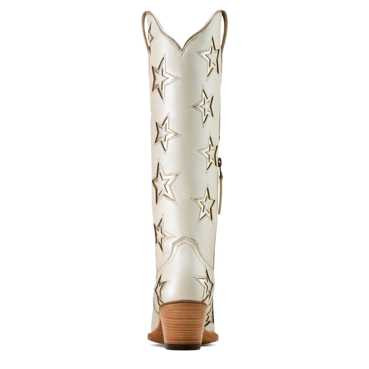 Ariat Ladies Casanova Star Graphic Pearl White Western Boot 10074350