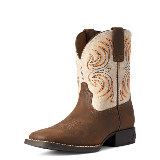 Ariat Children's Storm Antique Brown Western Boots 10038444