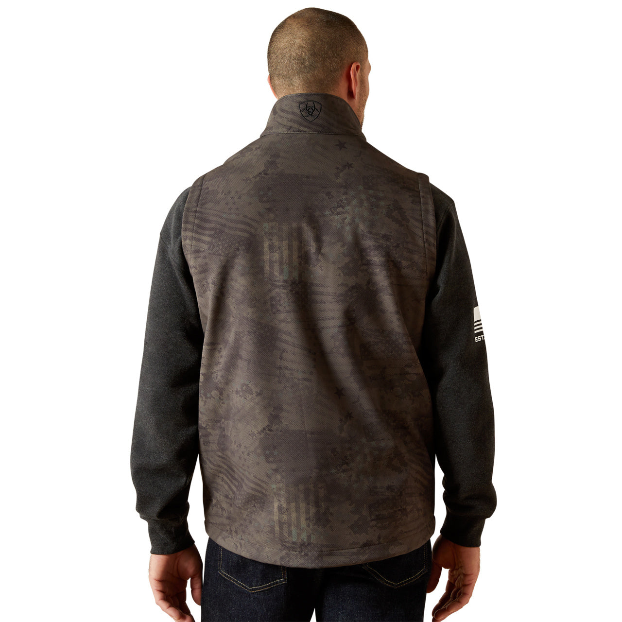 Ariat Men's Patriot Flag Phantom Softshell Jacket 10062594