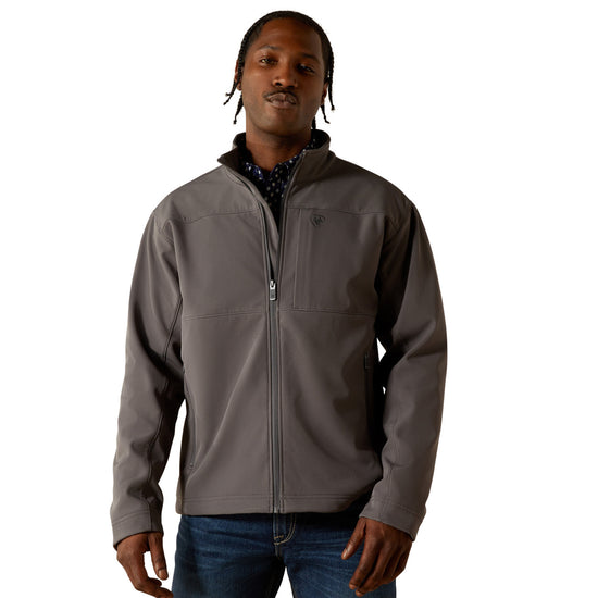 Ariat Men's Vernon Charcoal Grey Softshell Jacket 10062598