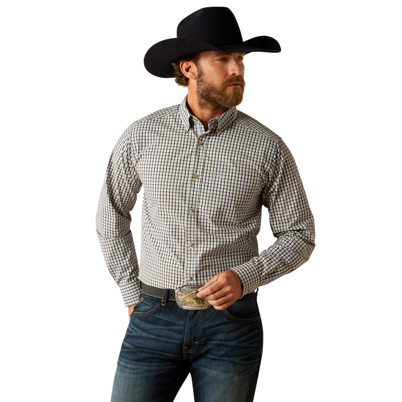 Ariat Men's Pro Series Creek Fitted Button Down Shirt 10054083