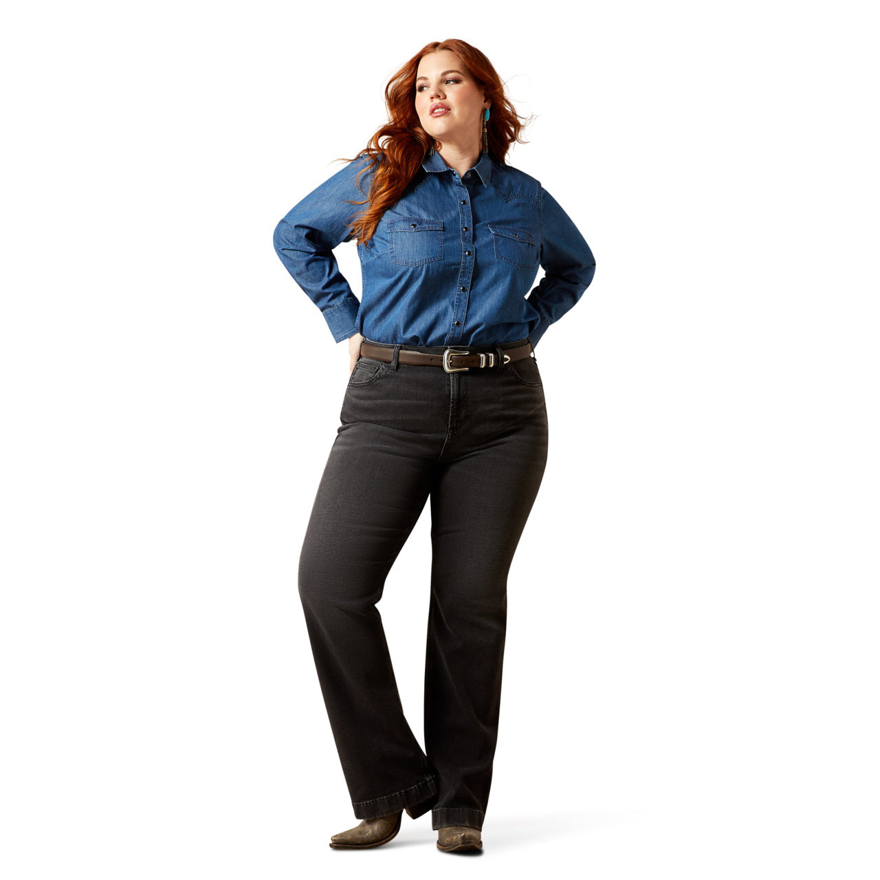 Ariat Ladies Leilani High Rise Winston Trouser Jeans 10065878