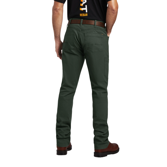 Ariat® Men's Rebar M4 Relaxed DuraStretch™ Deep Forest Jeans 10041085