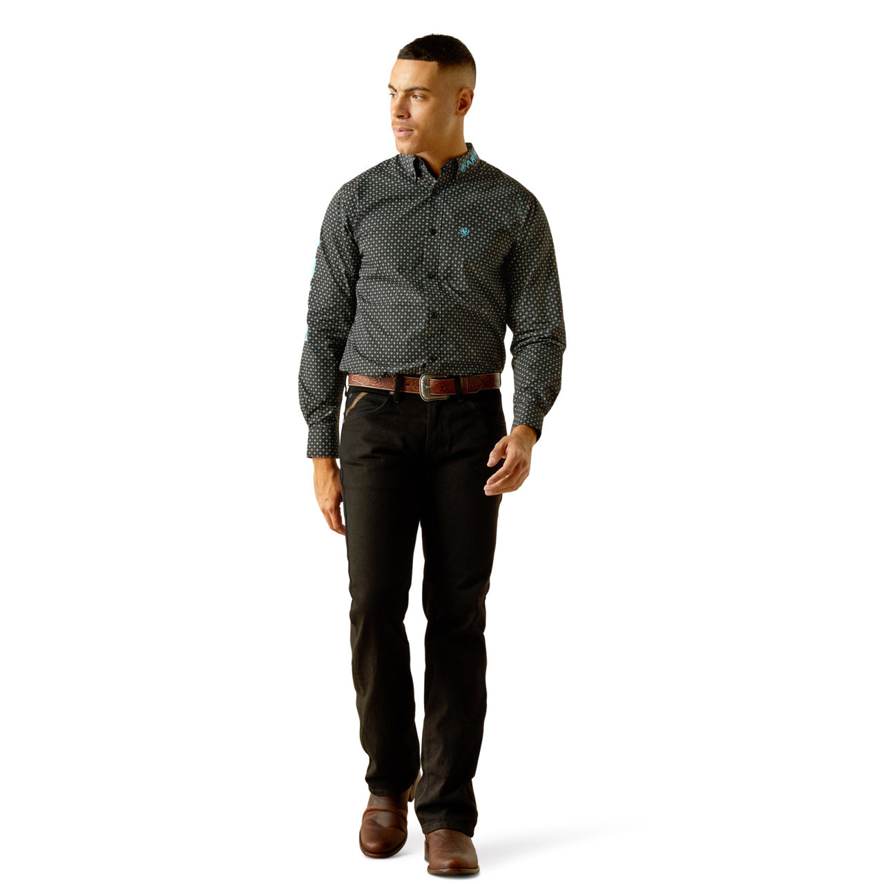 Ariat Men's Team Abel Fitted Button Down Shirt 10058738