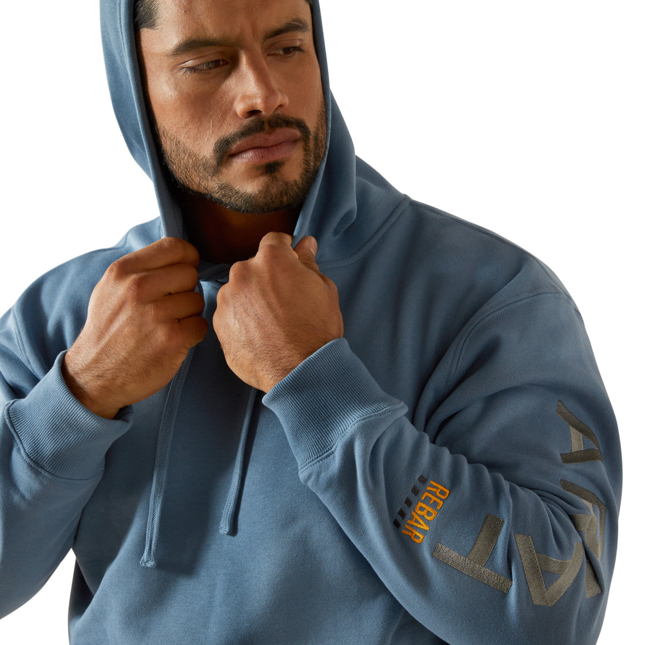 Ariat Men's Rebar Bluestone Graphic Hoodie 10062545