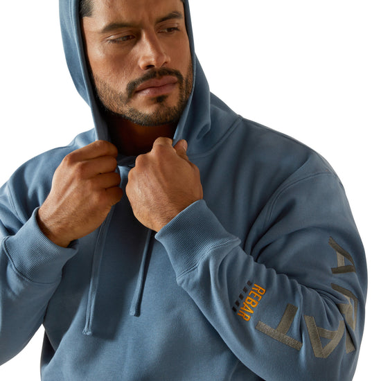 Ariat Men's Rebar Bluestone Graphic Hoodie 10062545