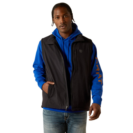 Ariat Men's Pioneer Stretchshell Black Vest 10062511