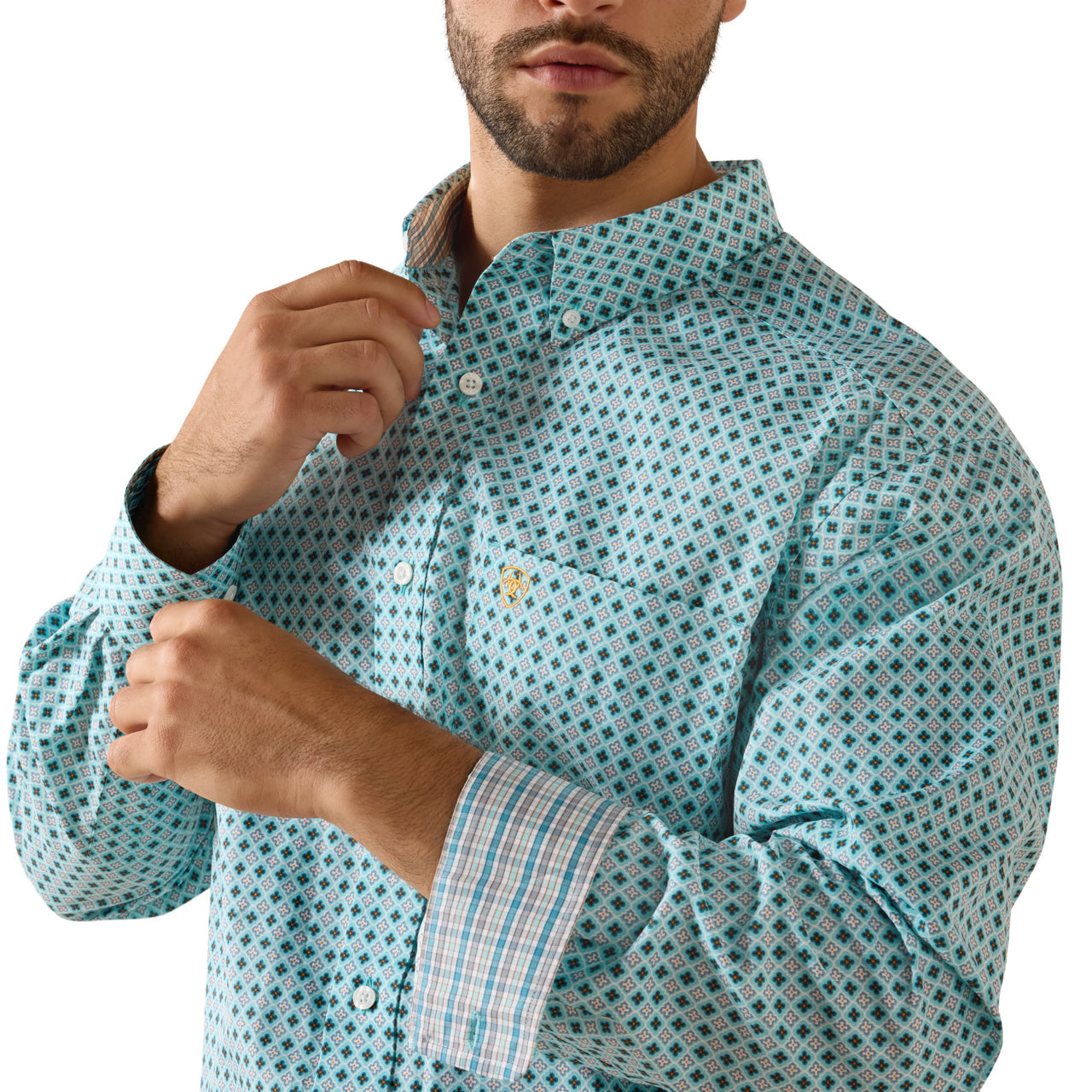 Ariat Men's Wrinkle Free Andy Classic Fit Shirt 10071027