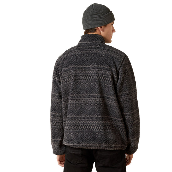 Ariat Men's Polar Bear Mock Charcoal Sweater 10062490