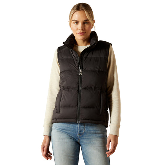 Ariat Ladies UltraPuff Down Black Vest 10062383
