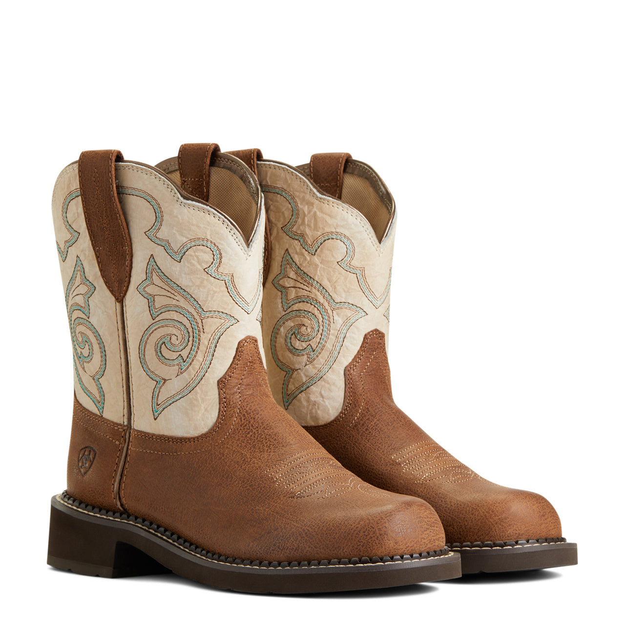 Ariat Ladies Fatbaby Heritage Tess Tortuga Print Western Boots 10040265