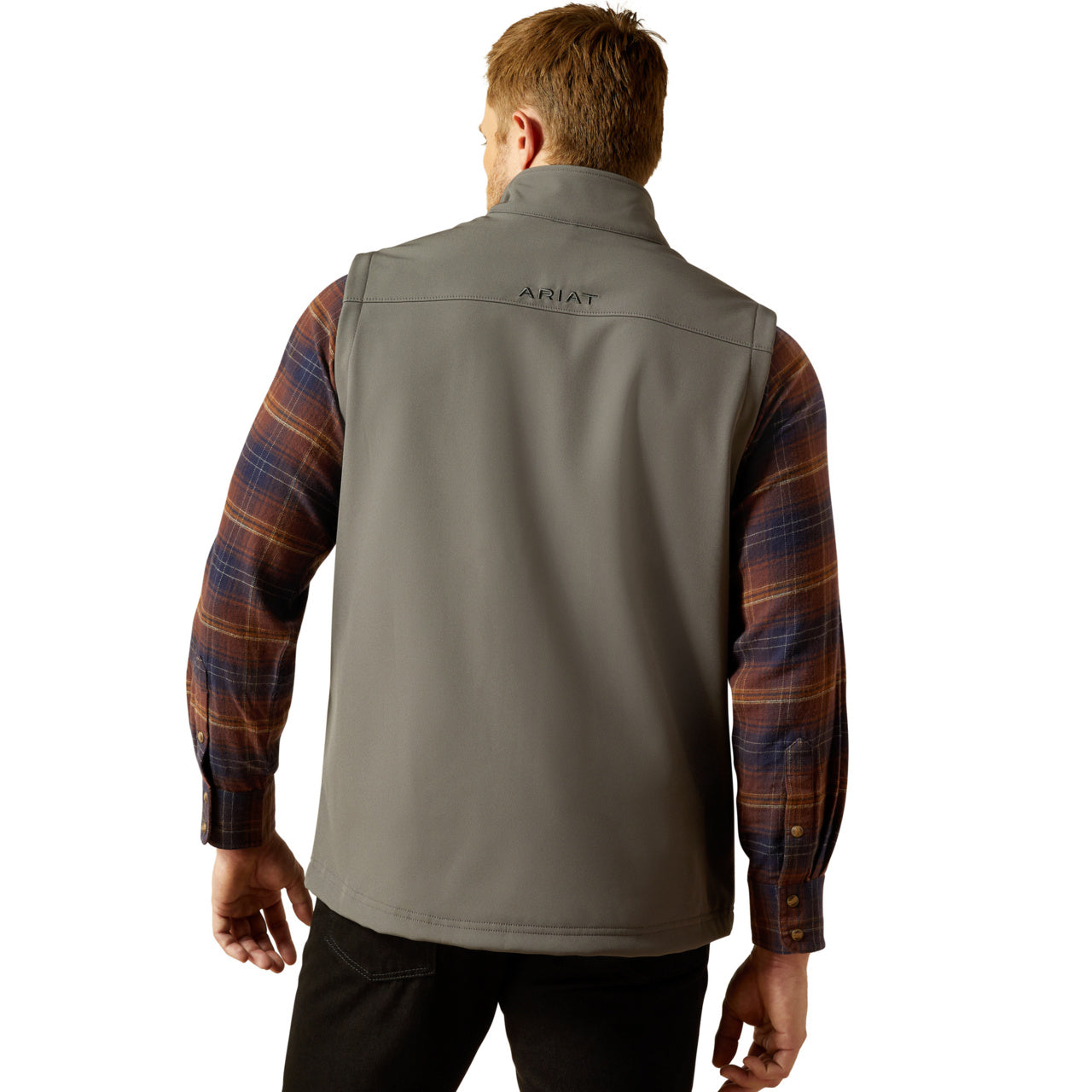 Ariat Men's Vernon Softshell Grey Vest 10062362