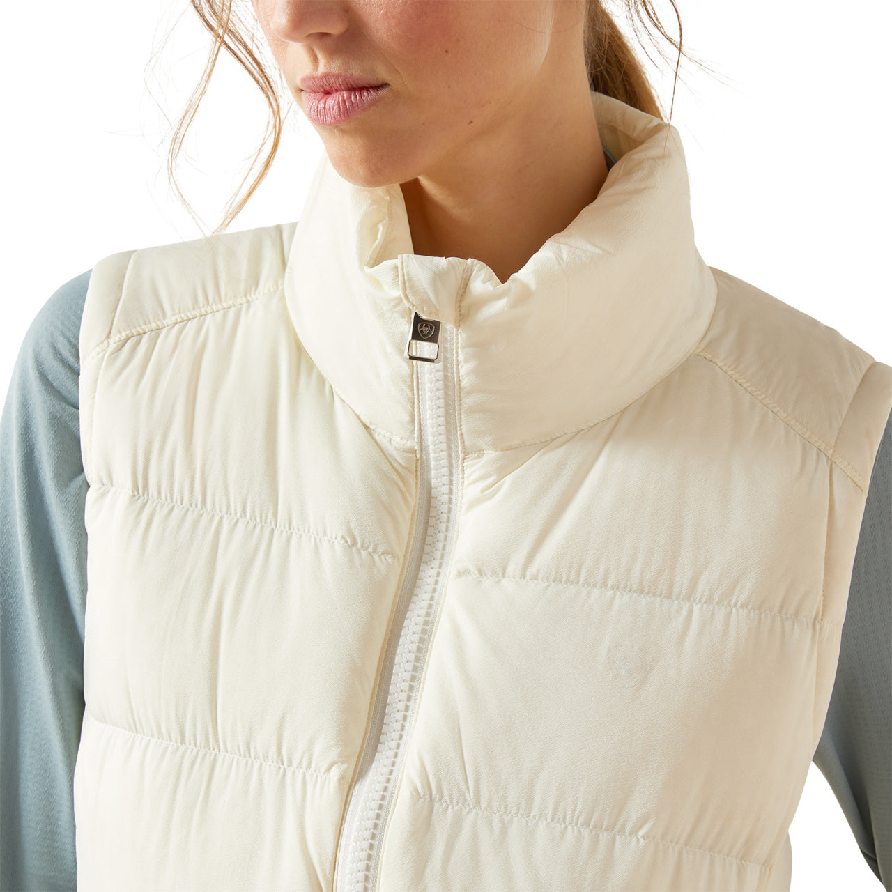Ariat Ladies UltraPuff Down Star White Vest 10062385