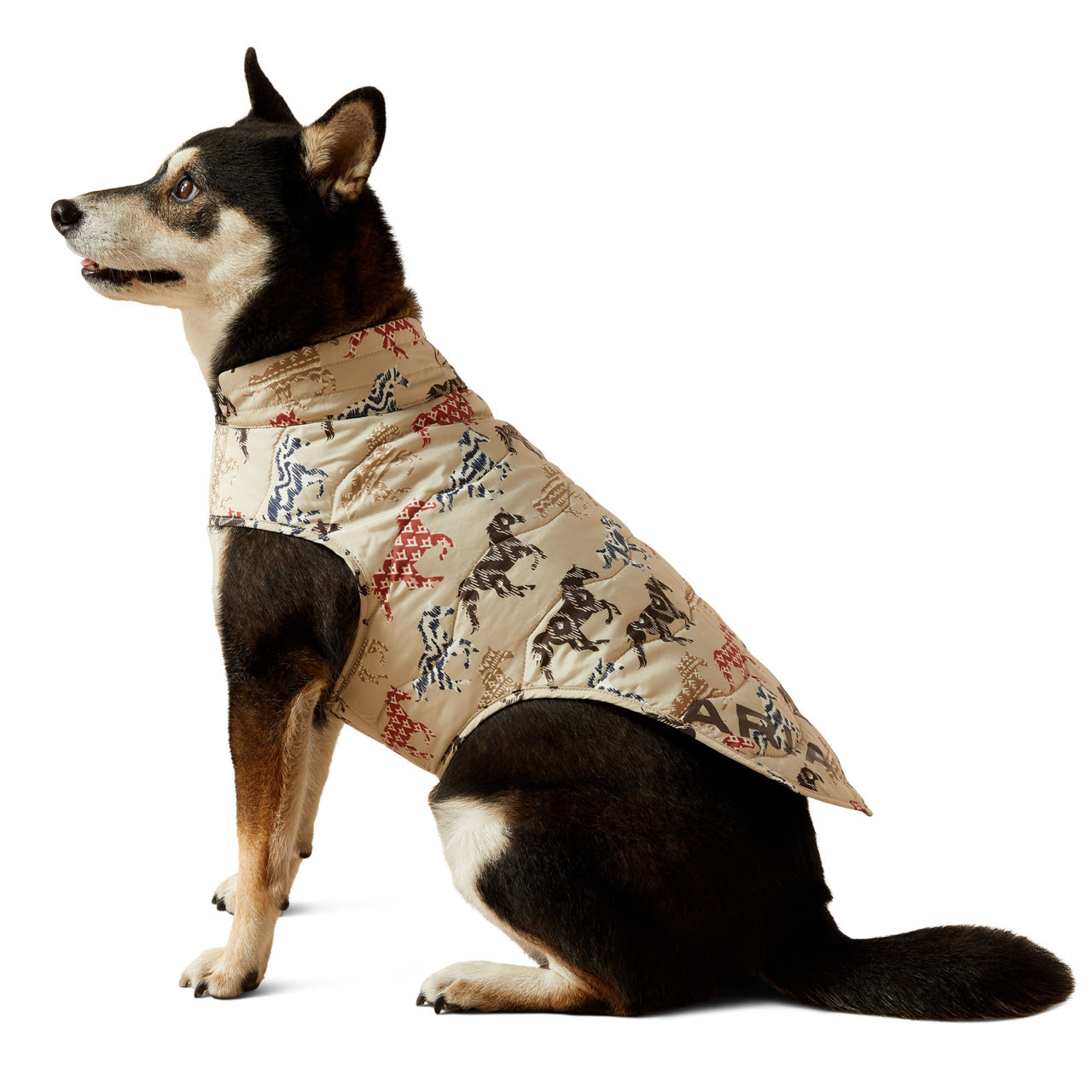 Ariat ACC Painted Ponies Graphic Dog Puffer Jacket 10063143