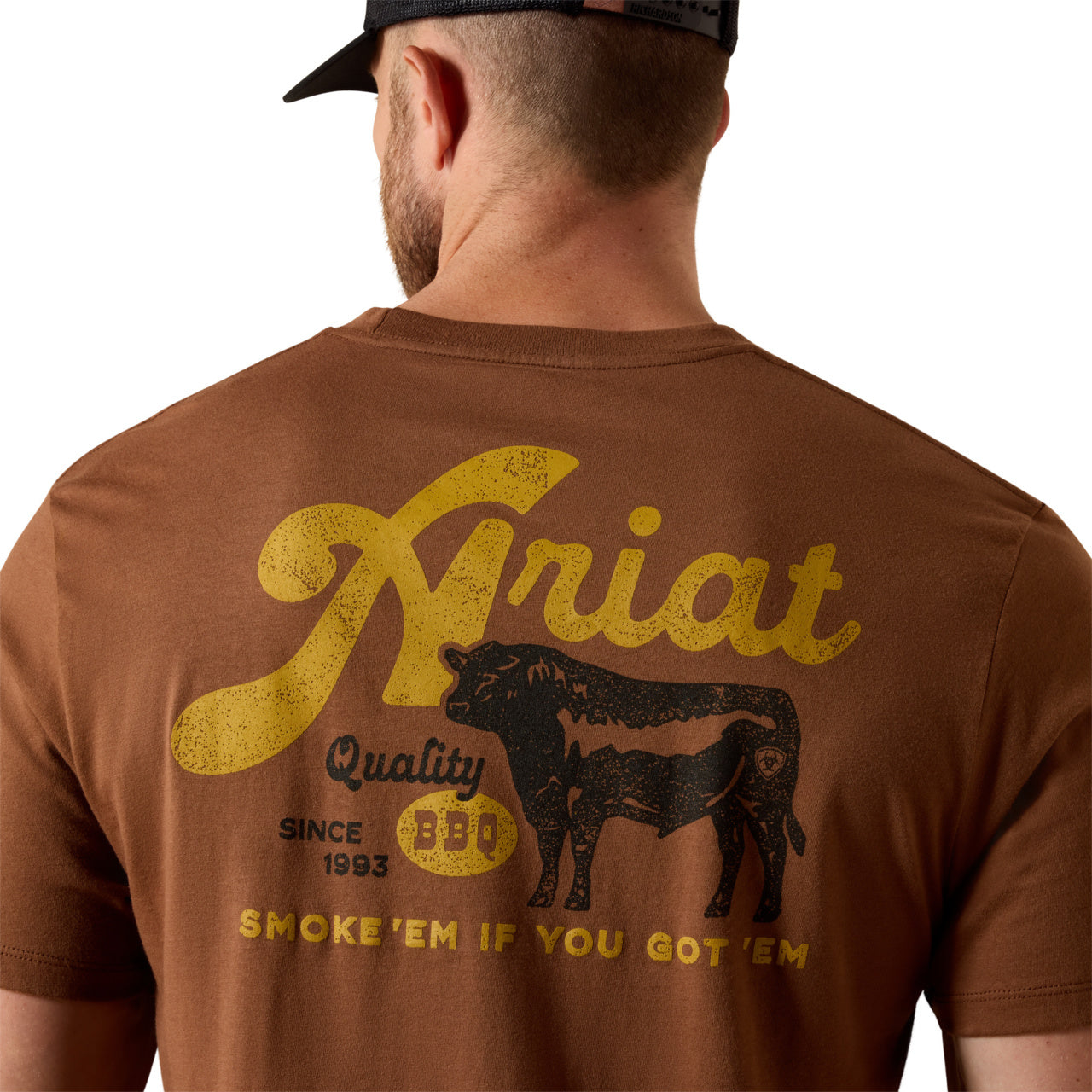 Ariat Men's BBQ Smoke Soft Silt Graphic T-Shirt 10071197
