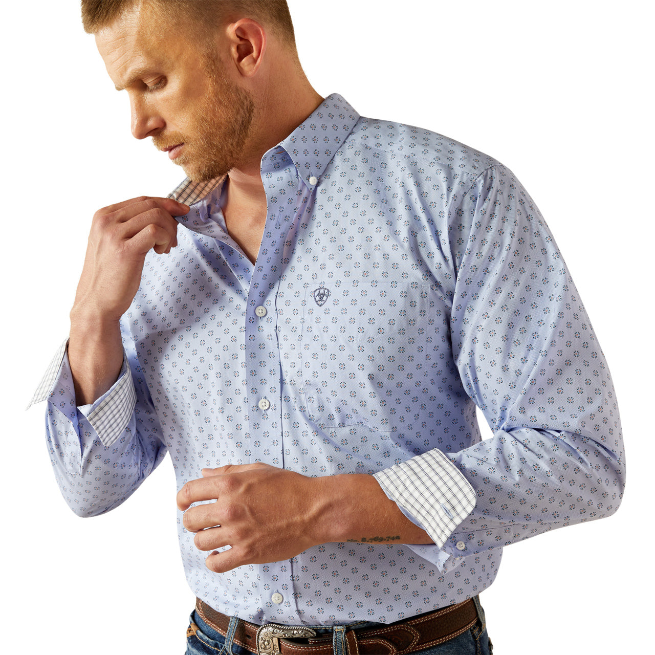 Ariat Men's Wrinkle Free Otello Classic Fit Shirt 10054825