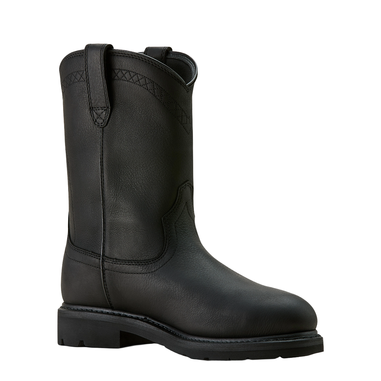 Ariat Men's Sierra Waterproof Steel Toe Black Work Boot 10063833