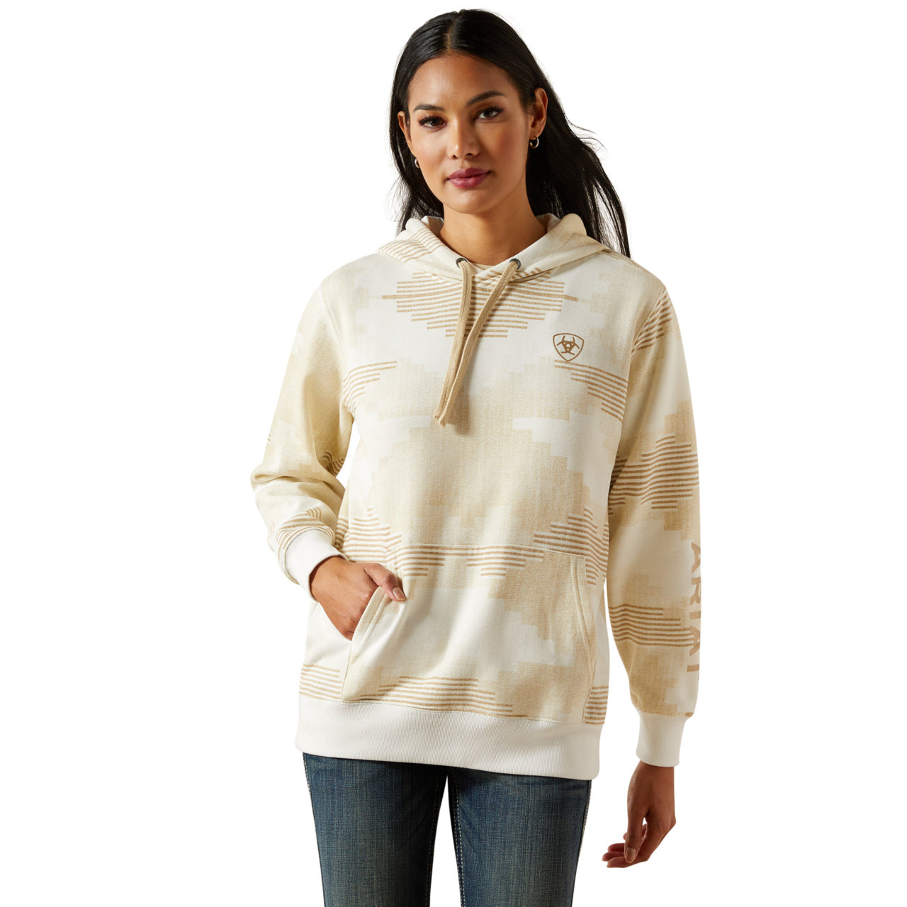 Ariat Ladies Logo 2.0 Sedona Printed Hoodie 10062290
