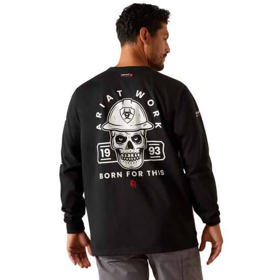 Ariat Men's FR Hardhead Graphic Black T-Shirt 10054609