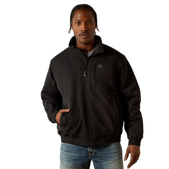 Ariat Men's Field Insulated Black Zip Jacket 10062514
