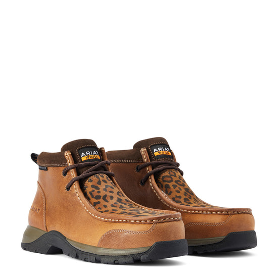 Ariat Ladies Edge LTE Desert Brown Composite Toe Work Boot 10042485