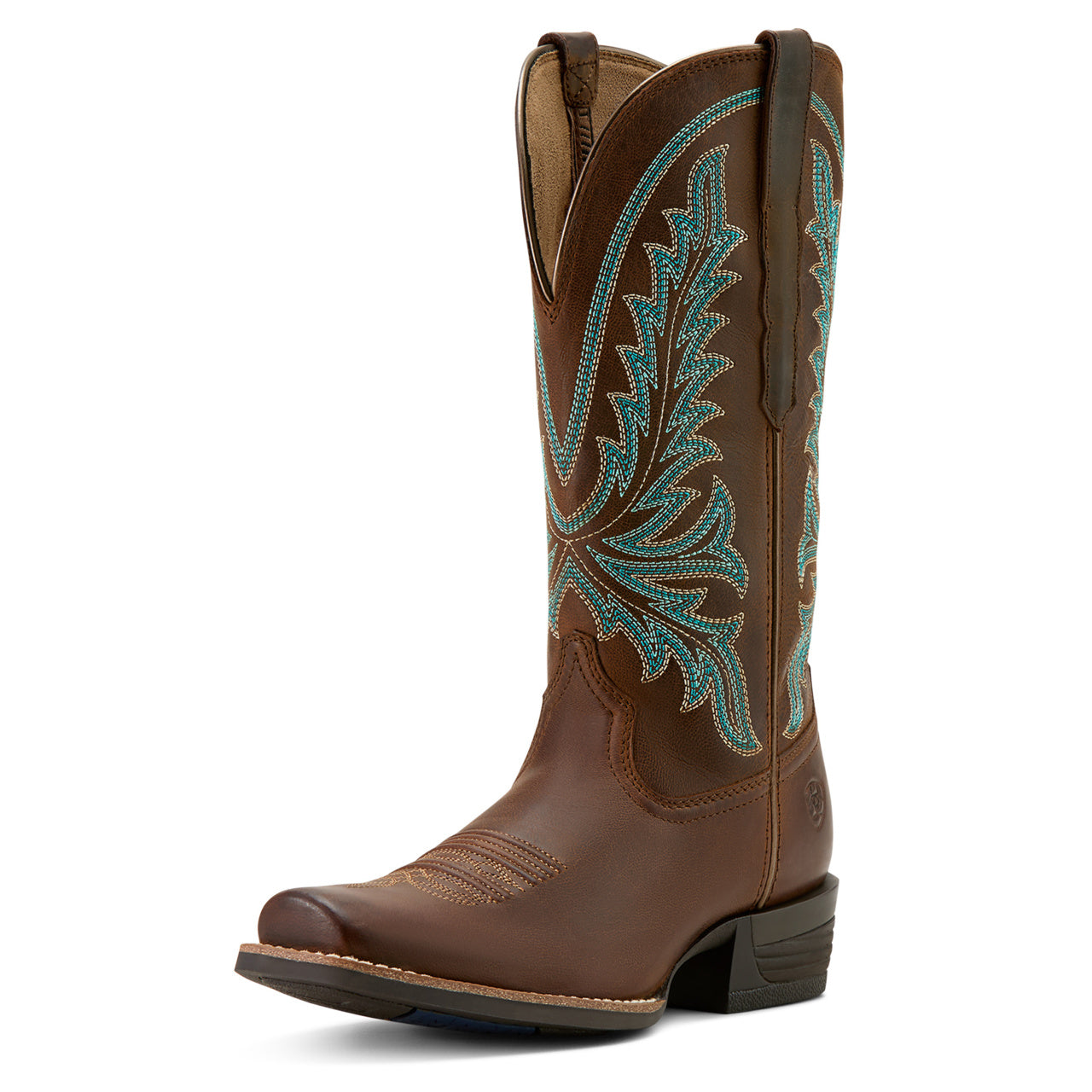 Ariat Ladies Rock Creek Sassy Brown Western Boot 10061144