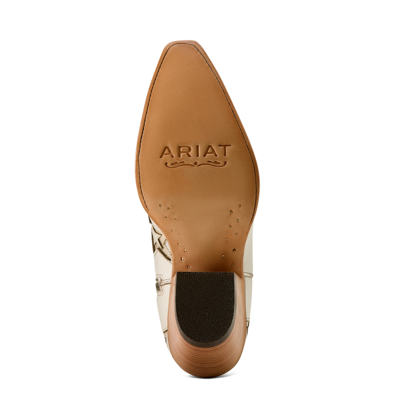 Ariat Ladies Casanova Star Graphic Pearl White Western Boot 10074350