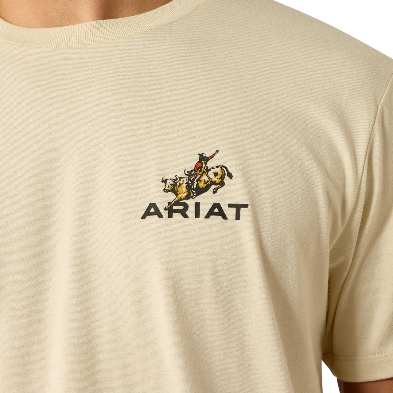 Ariat Men's Ride Em' Cowboy Graphic Natural T-Shirt 10071199