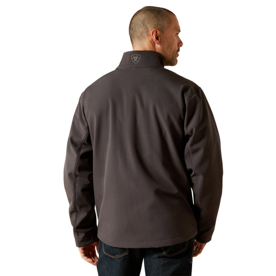 Ariat Men's Phantom Grey Logo Softshell Jacket 10062580