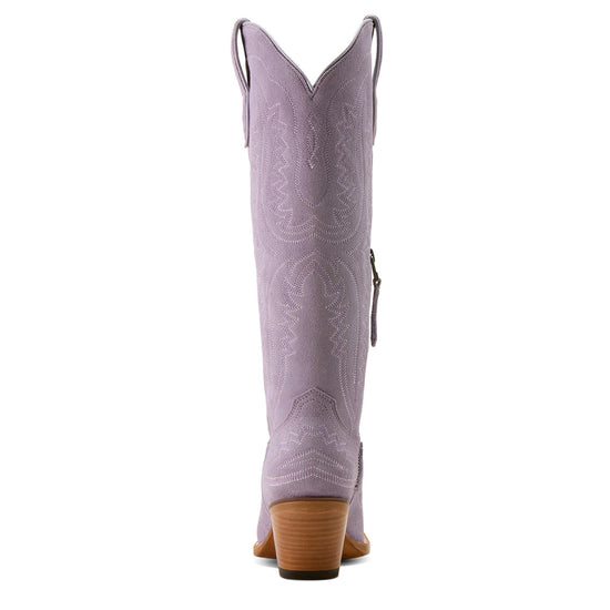 Ariat Ladies Casanova Misty Lavender Suede Western Boot 10063994