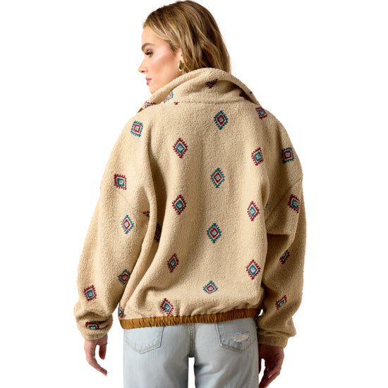 Ariat Ladies Sherpa Southwest Embroidered Motif Jacket 10062815