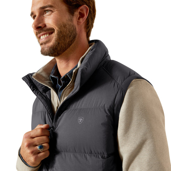 Ariat Men's UltraPuff Down Magnet Blue Vest 10069531