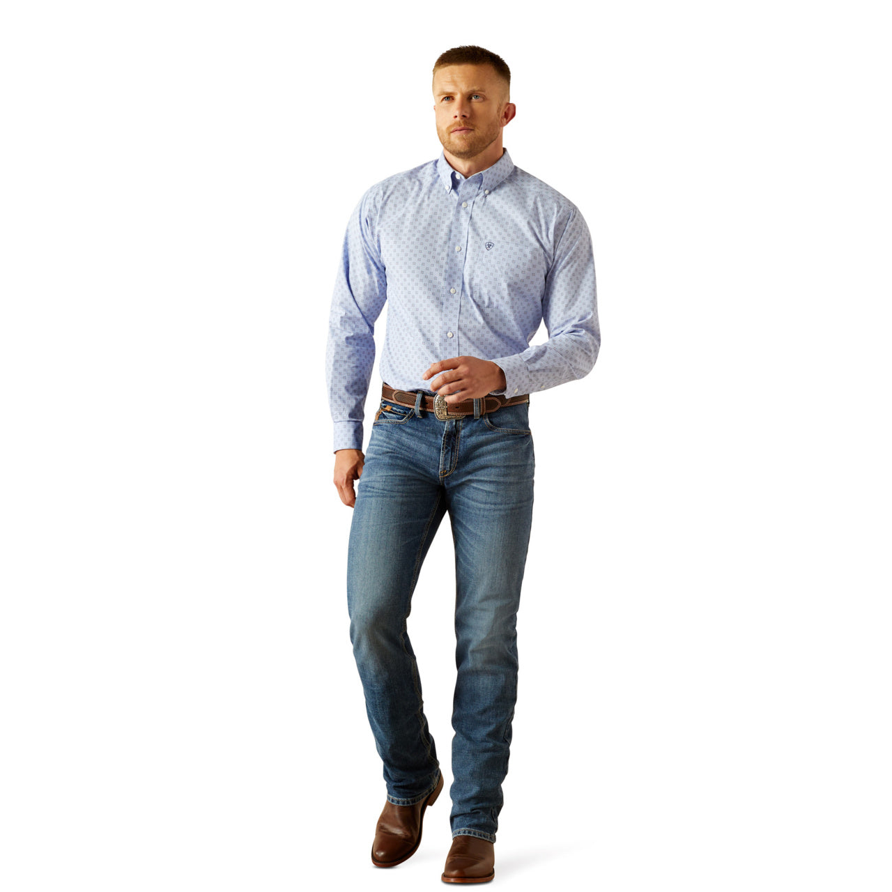 Ariat Men's Wrinkle Free Otello Classic Fit Shirt 10054825