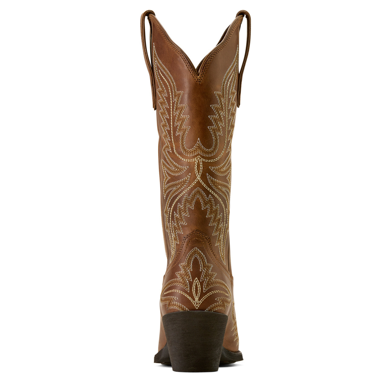 Ariat Ladies Round Up Collins Smoked Wheat Brown Western Boot 10074336
