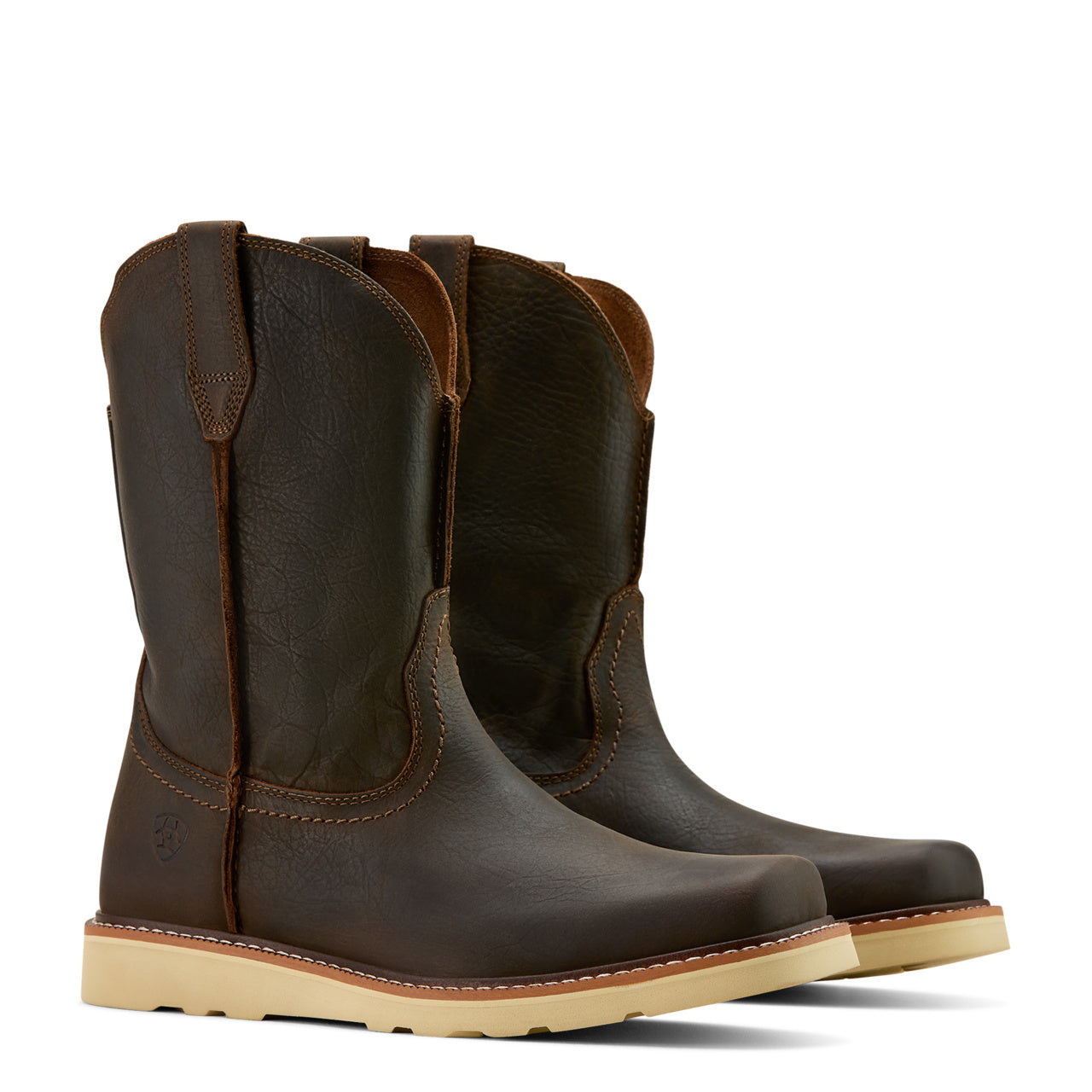 Ariat Men's Rambler Recon Dark Brown Western Boots 10061200