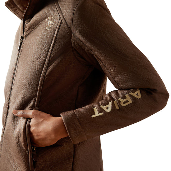 Ariat Ladies New Team Softshell 2.0 Faux Leather Jacket 10062795