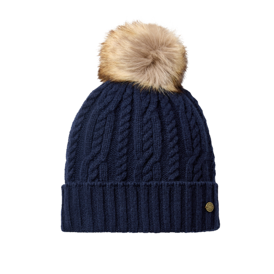 Ariat Ladies Langford Navy Knitted Beanie 10064029
